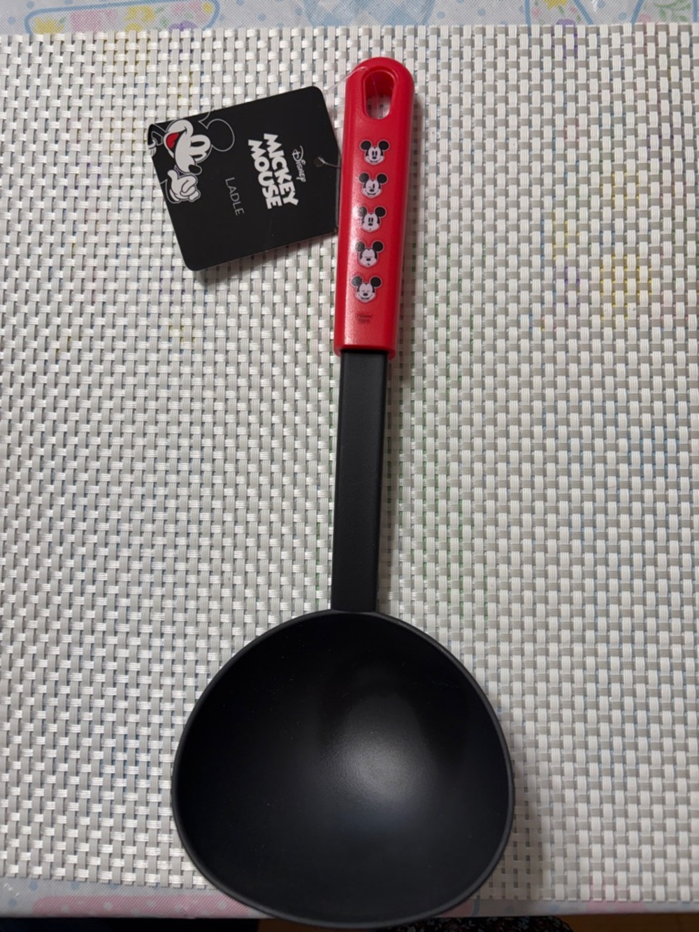 Disney Red and Black Mickey Mouse Ladle